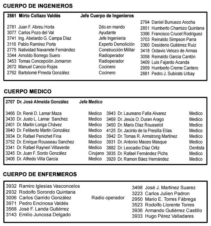 cuerpo de ingenieros medicos